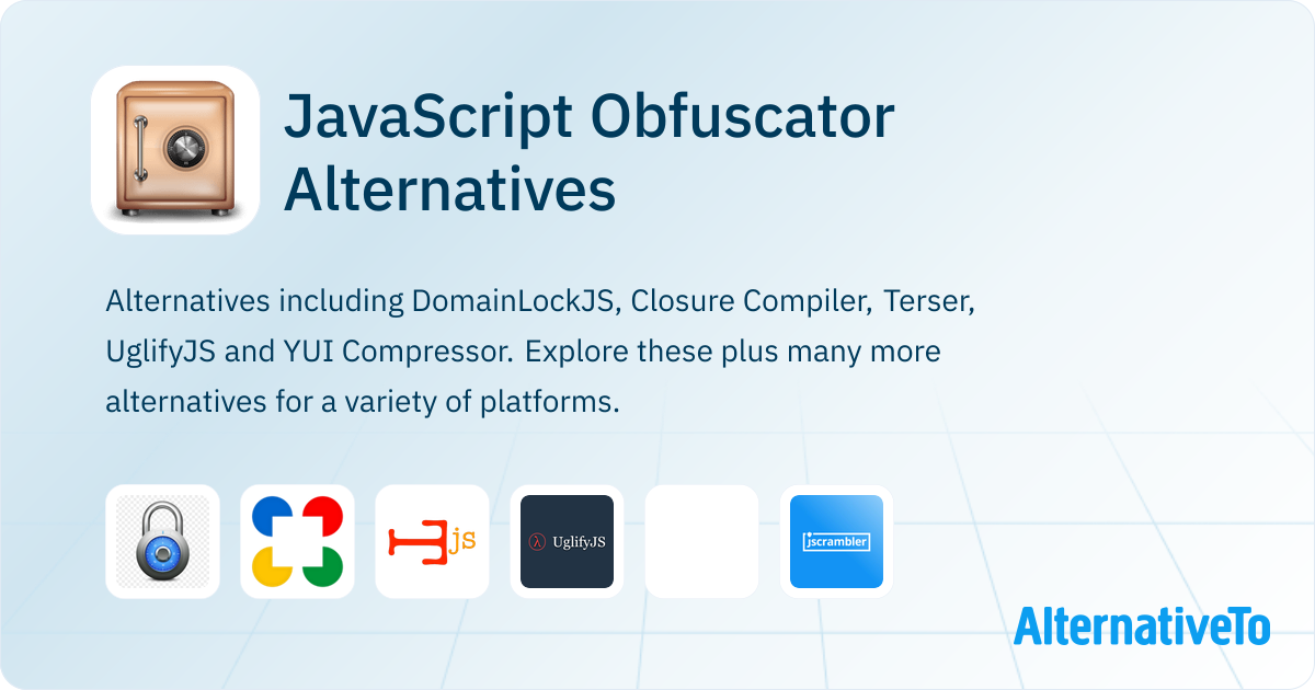 JavaScript Obfuscator Alternatives - Explore Similar Sites & Apps ...