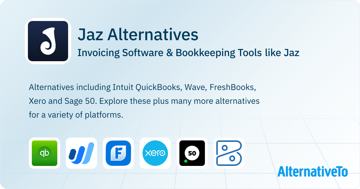 Jaz Alternatives: Top 7 Invoicing Software & Similar Apps | AlternativeTo