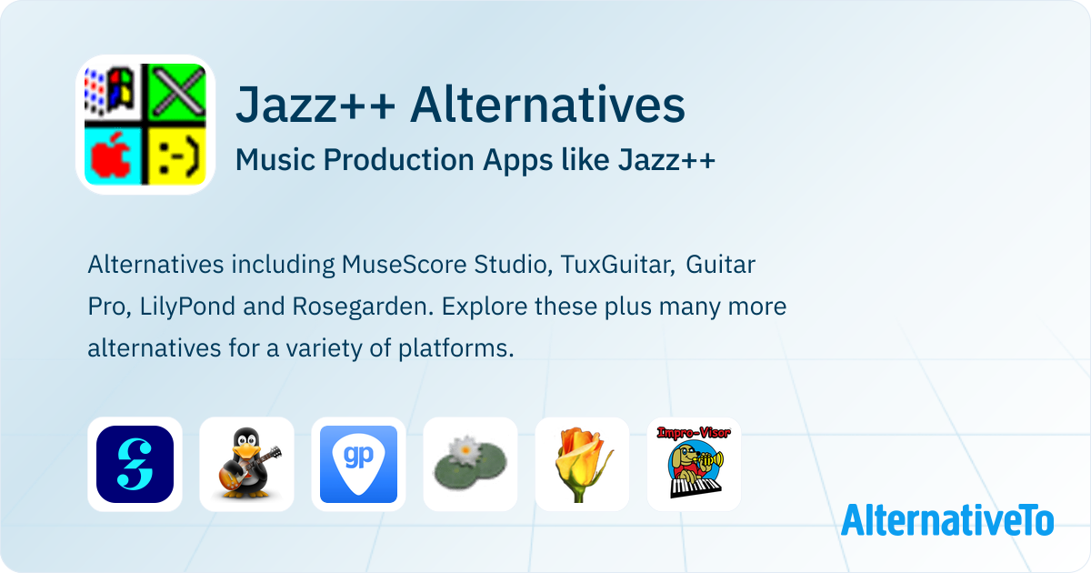 Jazz++ Alternatives: Top 12 Music Production & Similar Apps | AlternativeTo