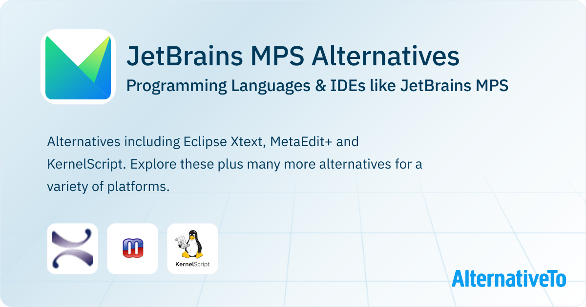 JetBrains MPS Alternatives: Top 3 Programming Languages | AlternativeTo