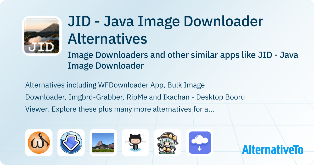 JID - Java Image Downloader Alternatives: Top 12 Image Downloaders ...