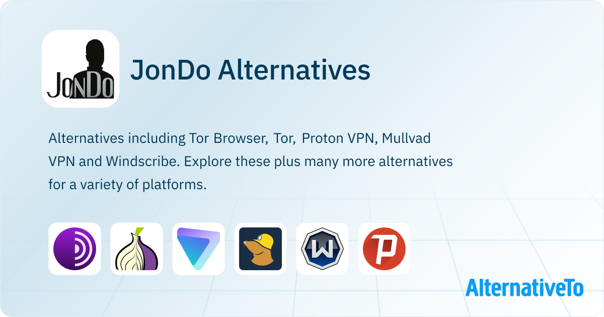 JonDo Alternatives - Explore Similar Software | AlternativeTo