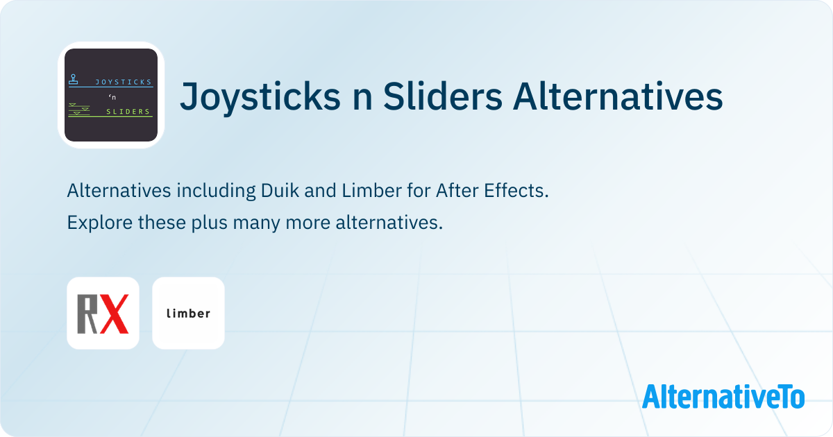 Joysticks n Sliders Alternatives - Explore Similar Software | AlternativeTo