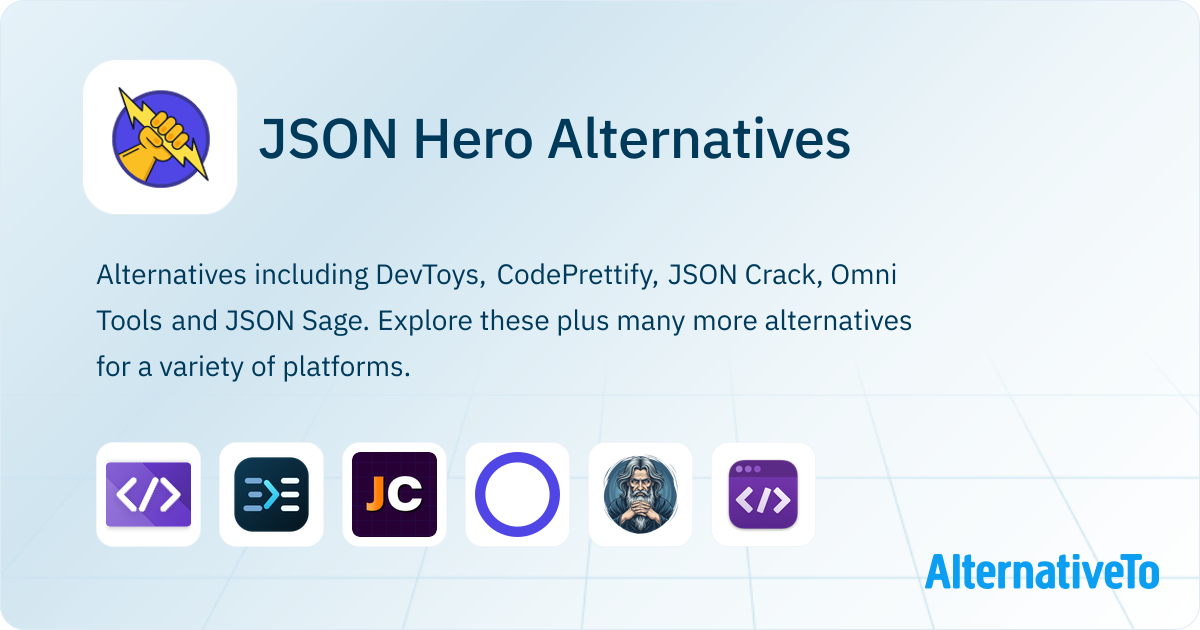 JSON Hero Alternatives - Page 2 | AlternativeTo