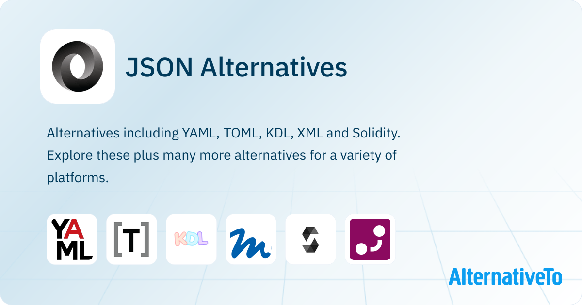 JSON Alternatives - Explore Similar Sites & Apps | AlternativeTo