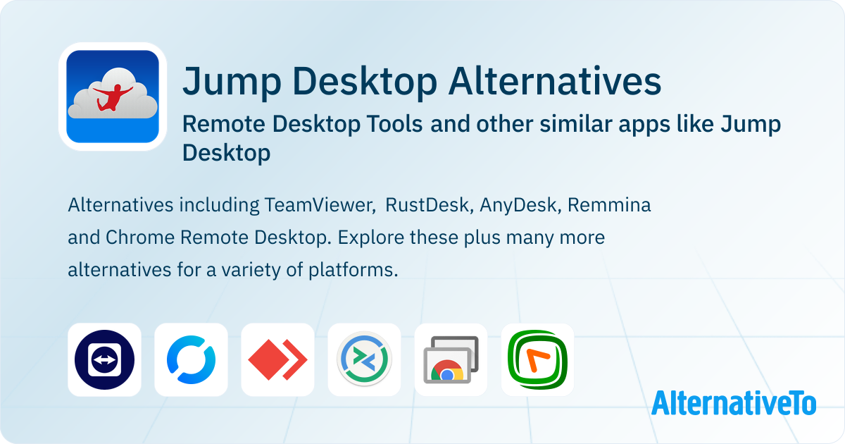 Jump Desktop Alternatives: Top 12 Remote Desktop Tools & Similar Apps ...