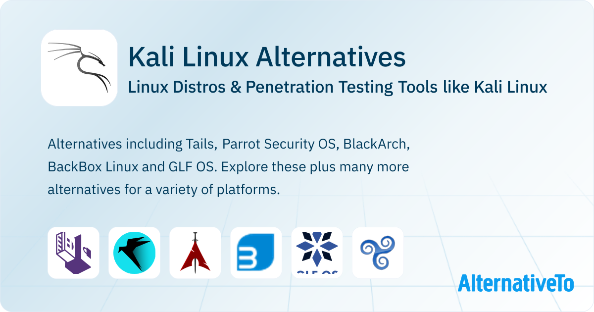 Best Kali Linux Alternatives: Top Linux Distros in 2025 | AlternativeTo