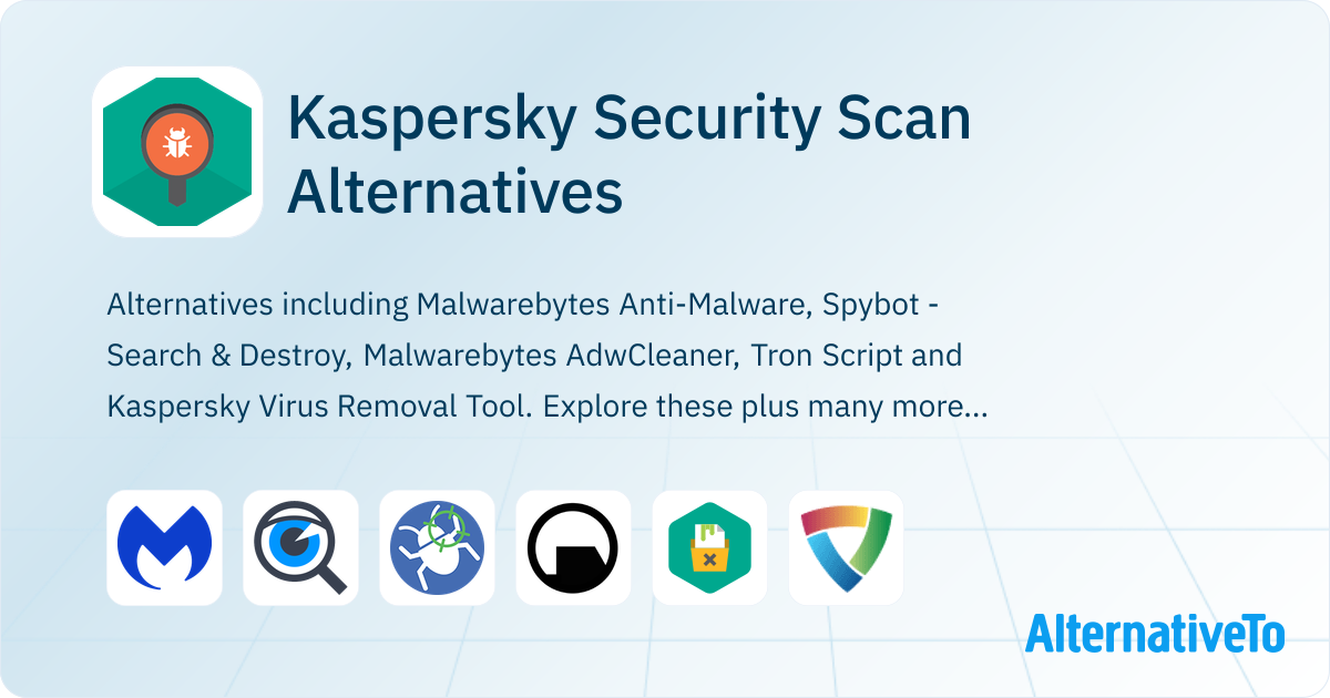 Kaspersky Security Scan Alternatives - Explore Similar Software ...