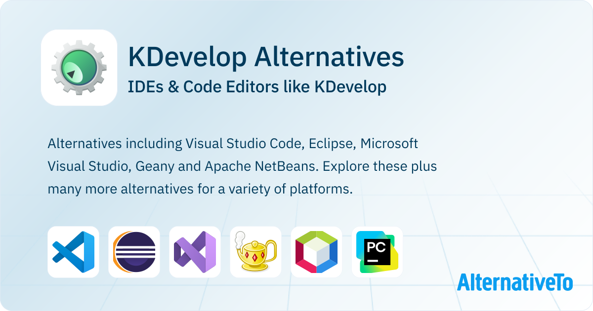 Kdevelop Ide KDevelop Alternatives: Top 12 IDEs & Code Editors | AlternativeTo
