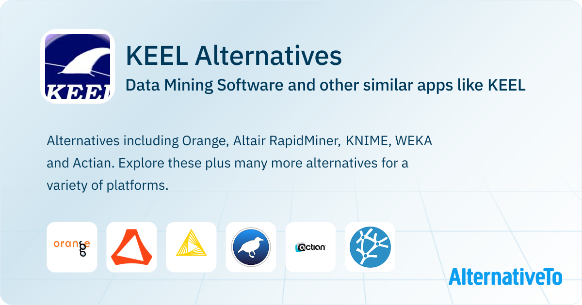 KEEL Alternatives: Top 10 Data Mining Software & Similar Apps ...
