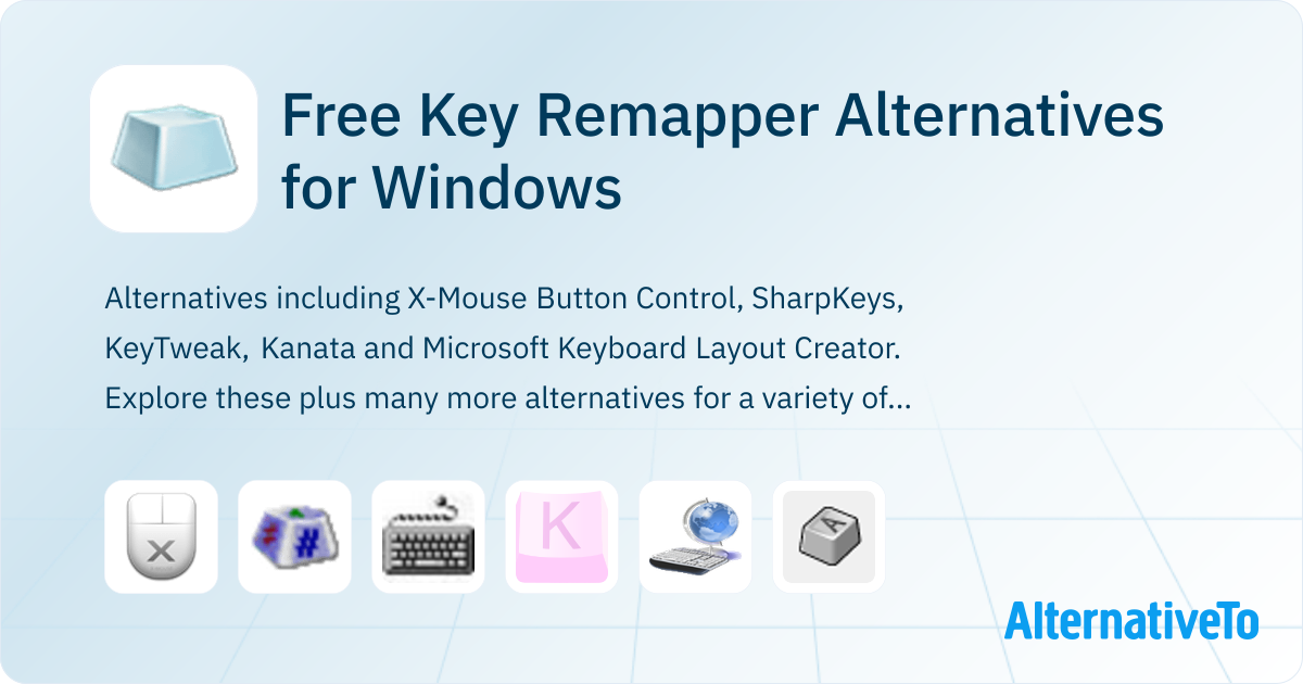 Free Key Remapper Alternatives for Windows: Top 8 Key Mapping Tools ...