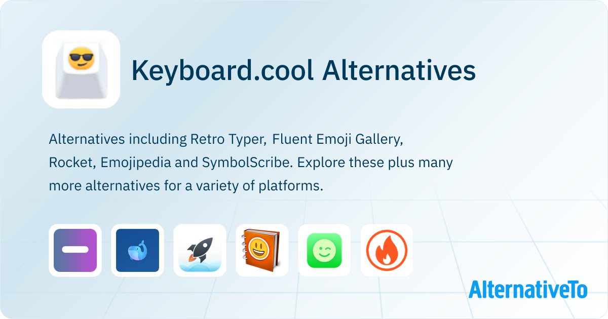 Keyboard.cool Alternatives - Explore Similar Apps | AlternativeTo