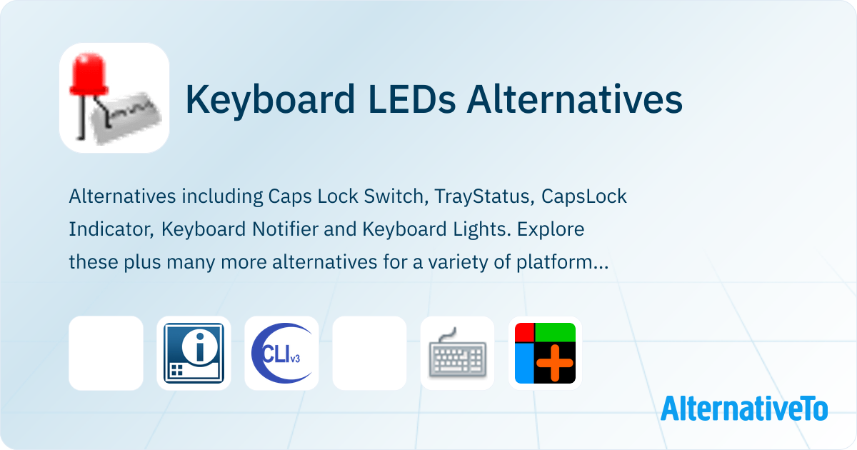 Keyboard LEDs Alternatives - Explore Similar Software | AlternativeTo