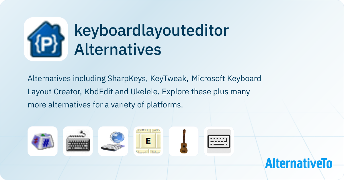 keyboardlayouteditor Alternatives - Explore Similar Software ...