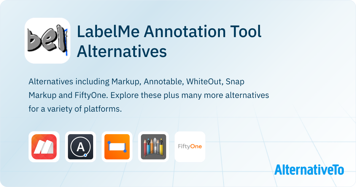 LabelMe Annotation Tool Alternatives - Explore Similar Sites & Apps ...