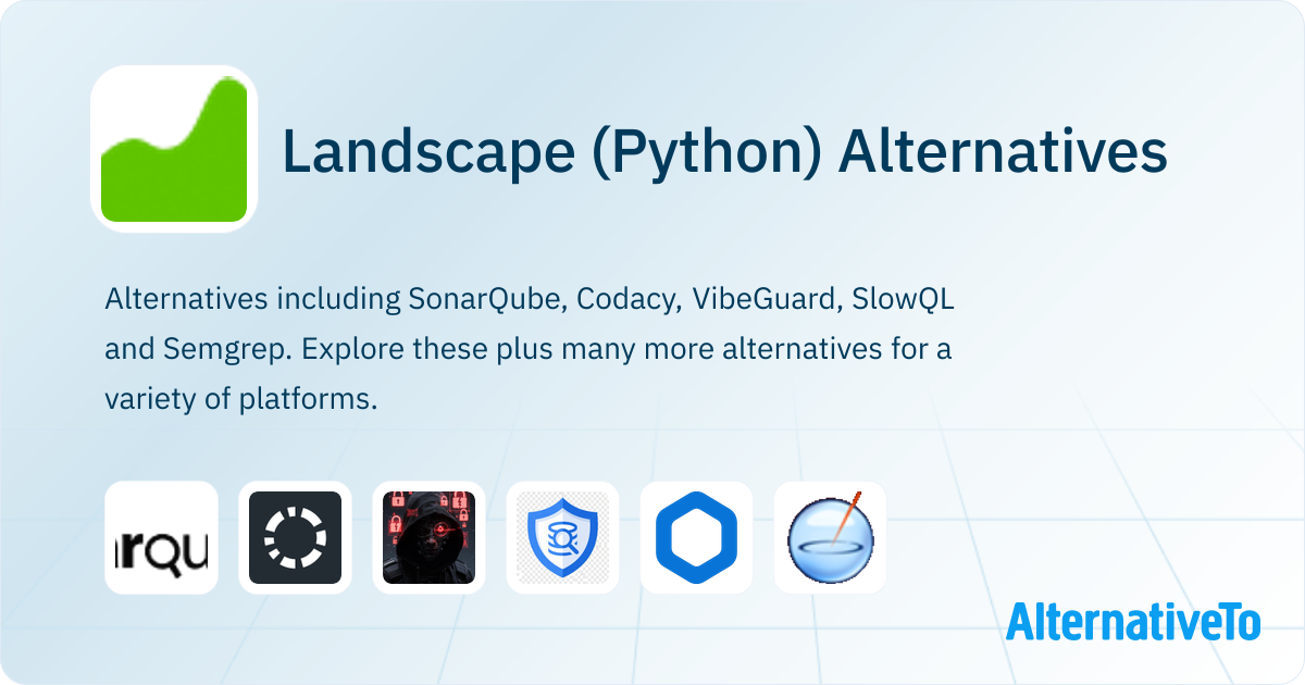 Landscape (Python) Alternatives - Explore Similar Sites & Apps ...