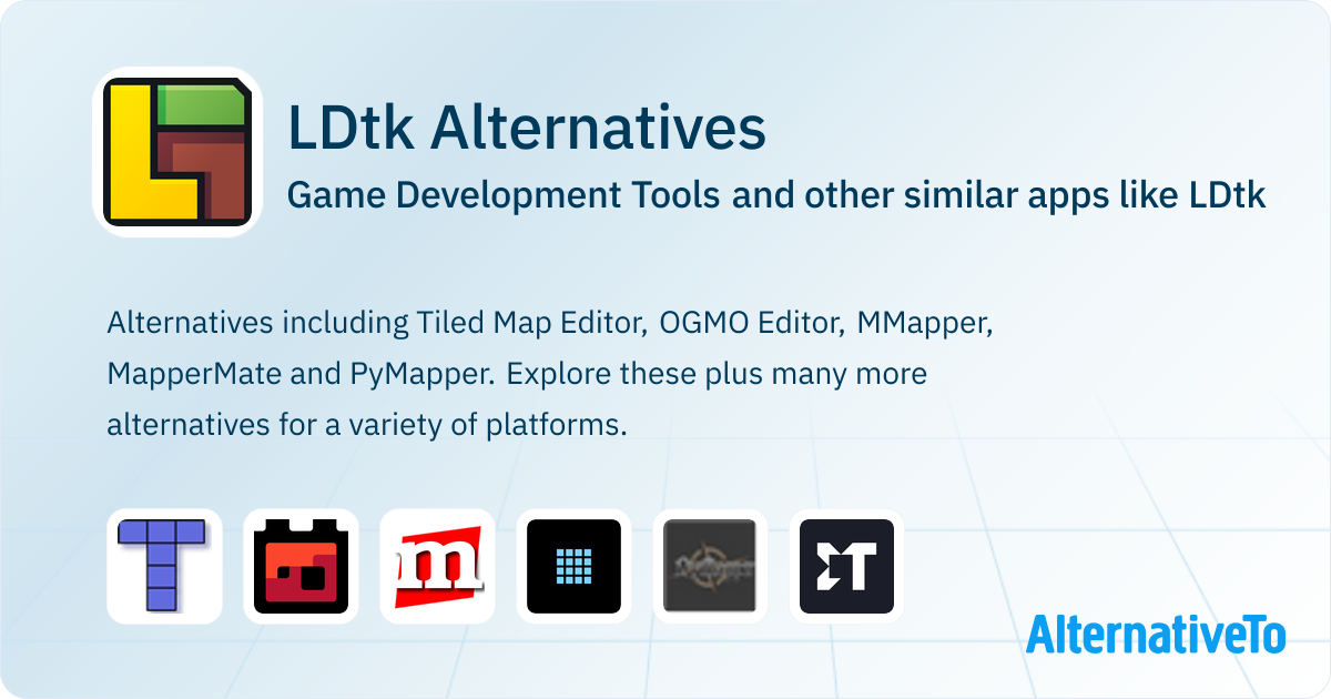 LDtk Alternatives: Top 8 Game Development Tools & Similar Apps ...