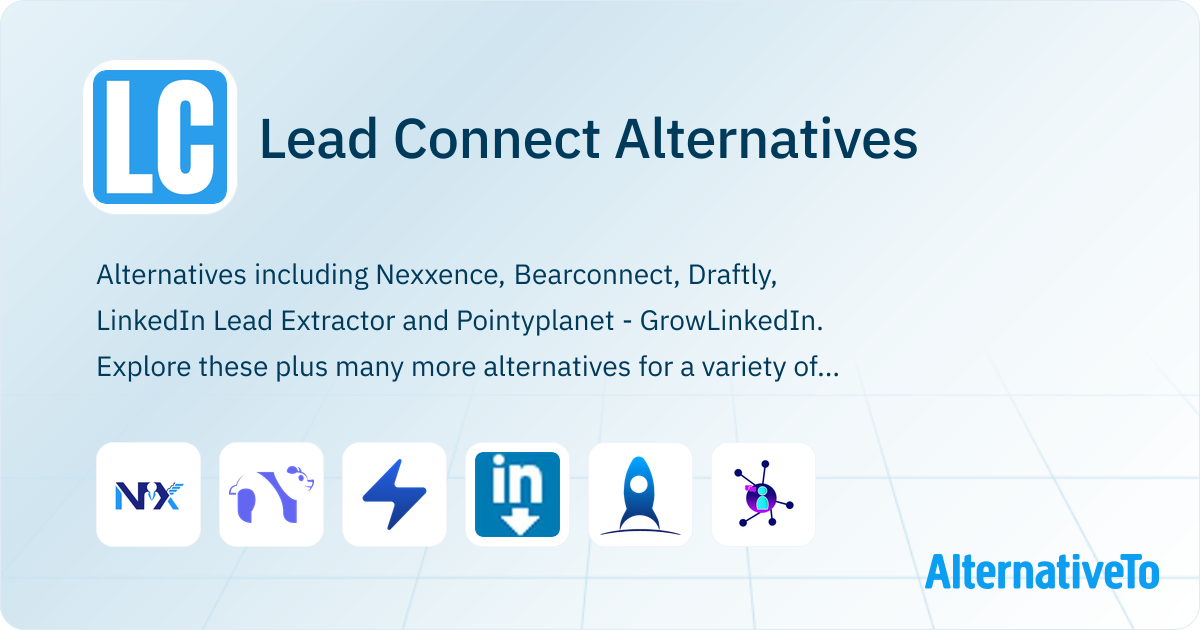 Lead Connect Alternatives - Explore Similar Sites & Apps | AlternativeTo