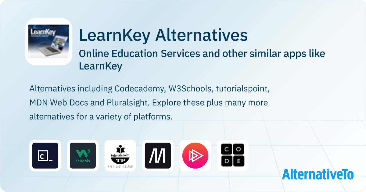 LearnKey Alternatives: Top 12 Online Education Services & Similar Apps ...