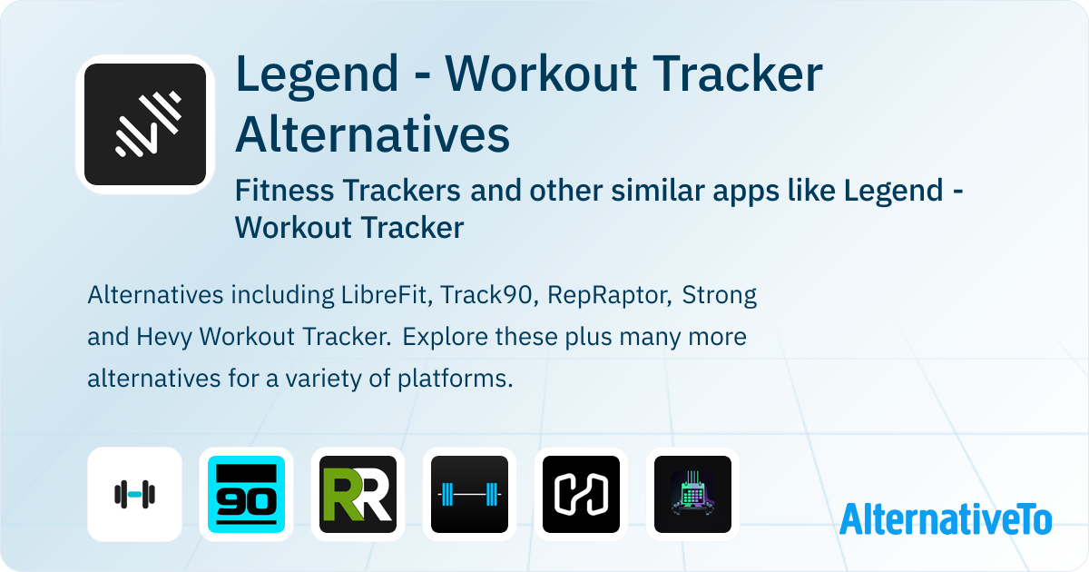 Legend - Workout Tracker Alternatives: Top 16 Fitness Trackers ...