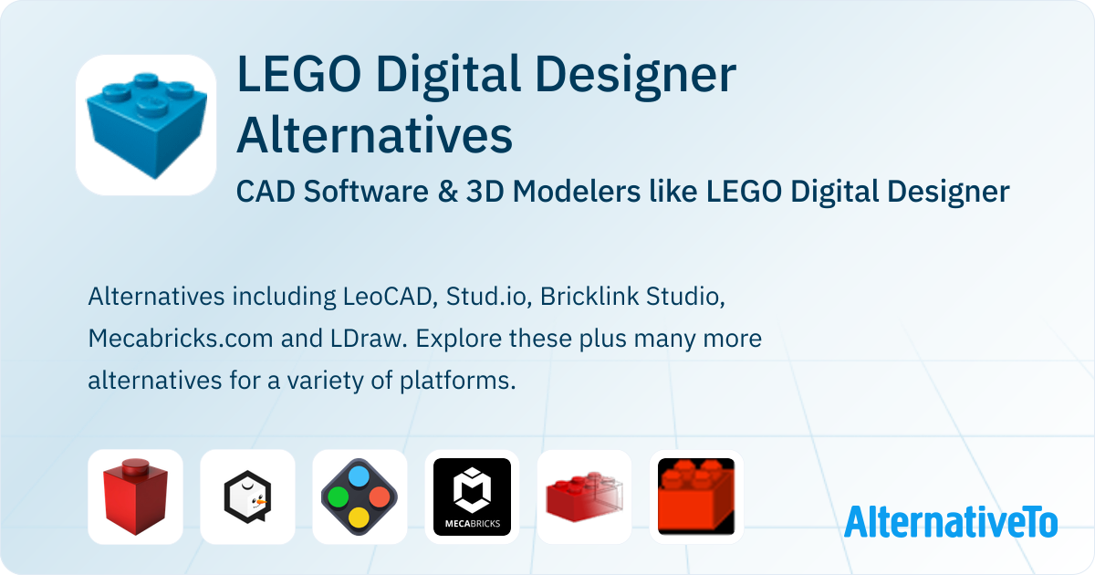 Best LEGO Digital Designer Alternatives: Top CAD Software | AlternativeTo