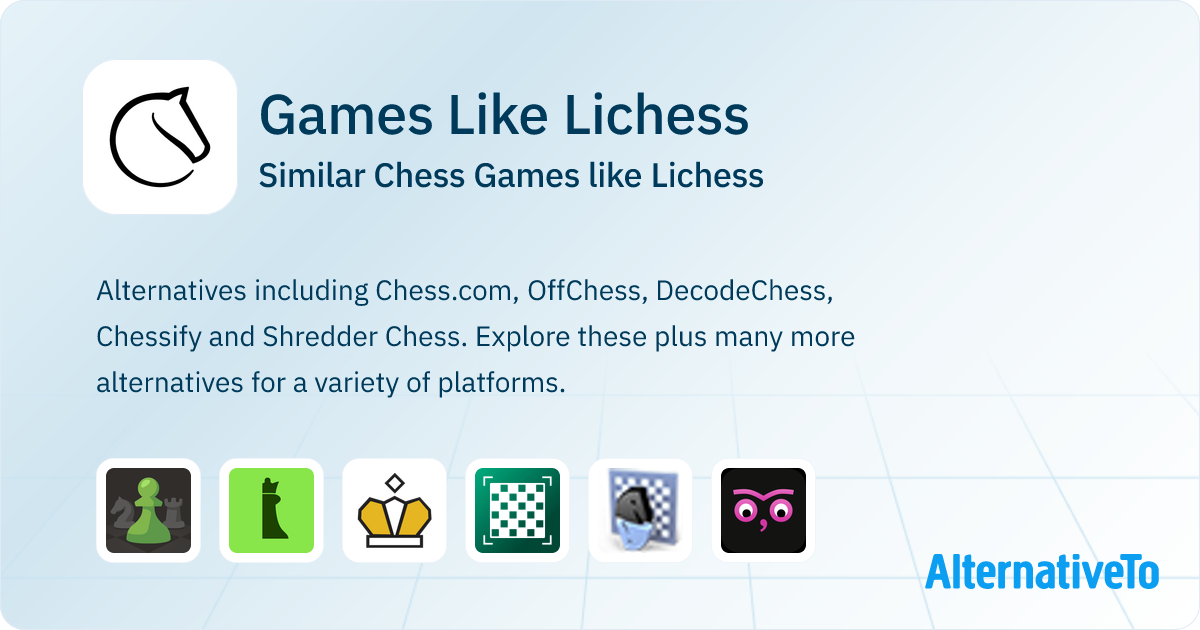 Games Like Lichess: Similar Chess Games 2026 - Page 7 | AlternativeTo