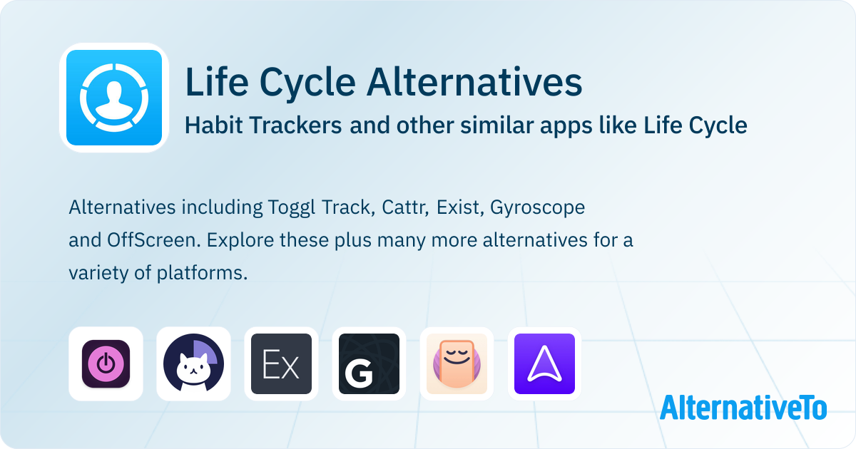 Life Cycle Alternatives: Top 17 Habit Trackers & Similar Apps ...
