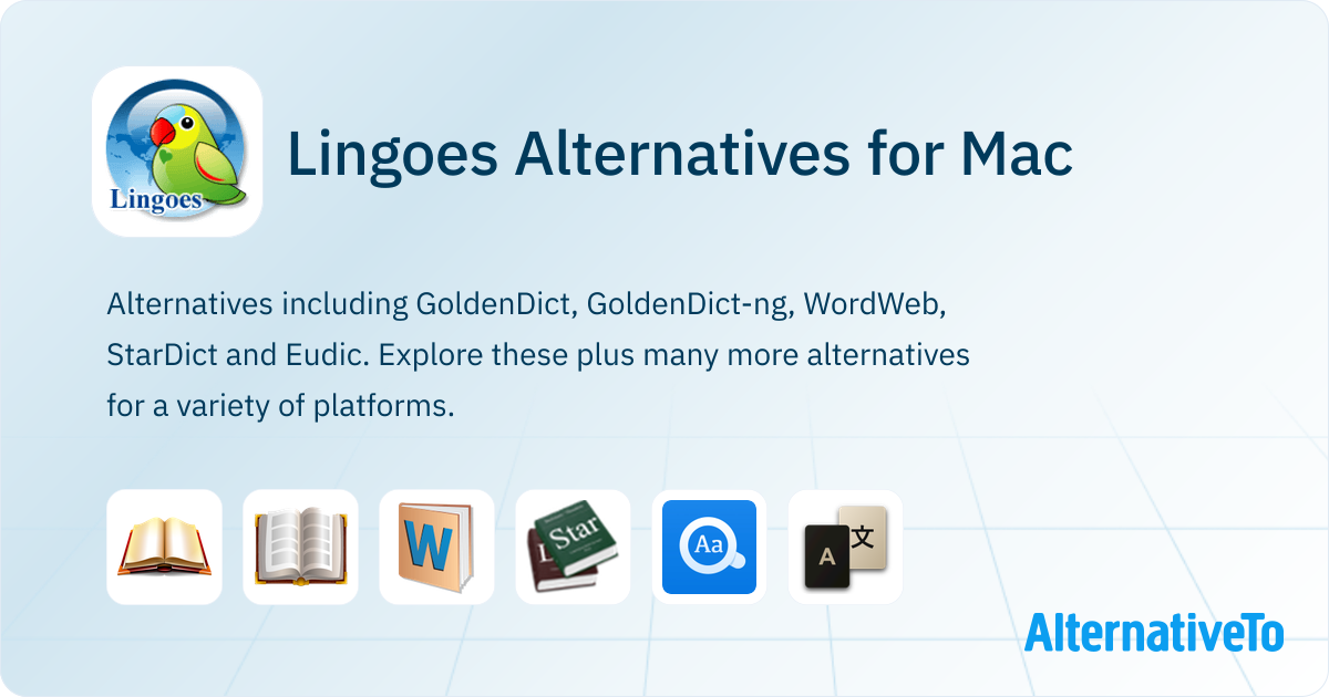 Lingoes Alternatives for Mac: Top 21 Translators & Dictionaries ...
