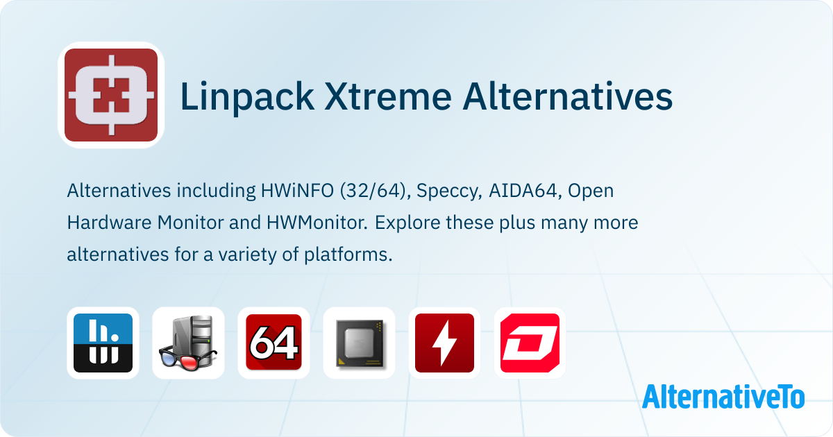 Linpack Module Png Linpack Xtreme Alternatives - Explore Similar Software | AlternativeTo
