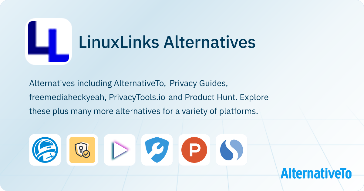 LinuxLinks Alternatives - Explore Similar Sites & Apps | AlternativeTo