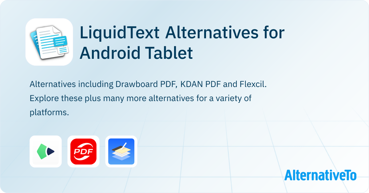 LiquidText Alternatives for Android Tablet: Top 3 PDF Readers & PDF ...