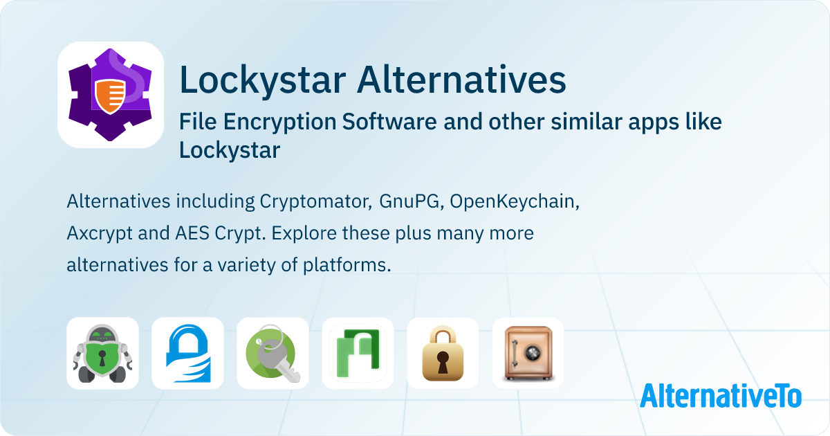 Lockystar Alternatives: Top 15 File Encryption Software & Similar Apps ...