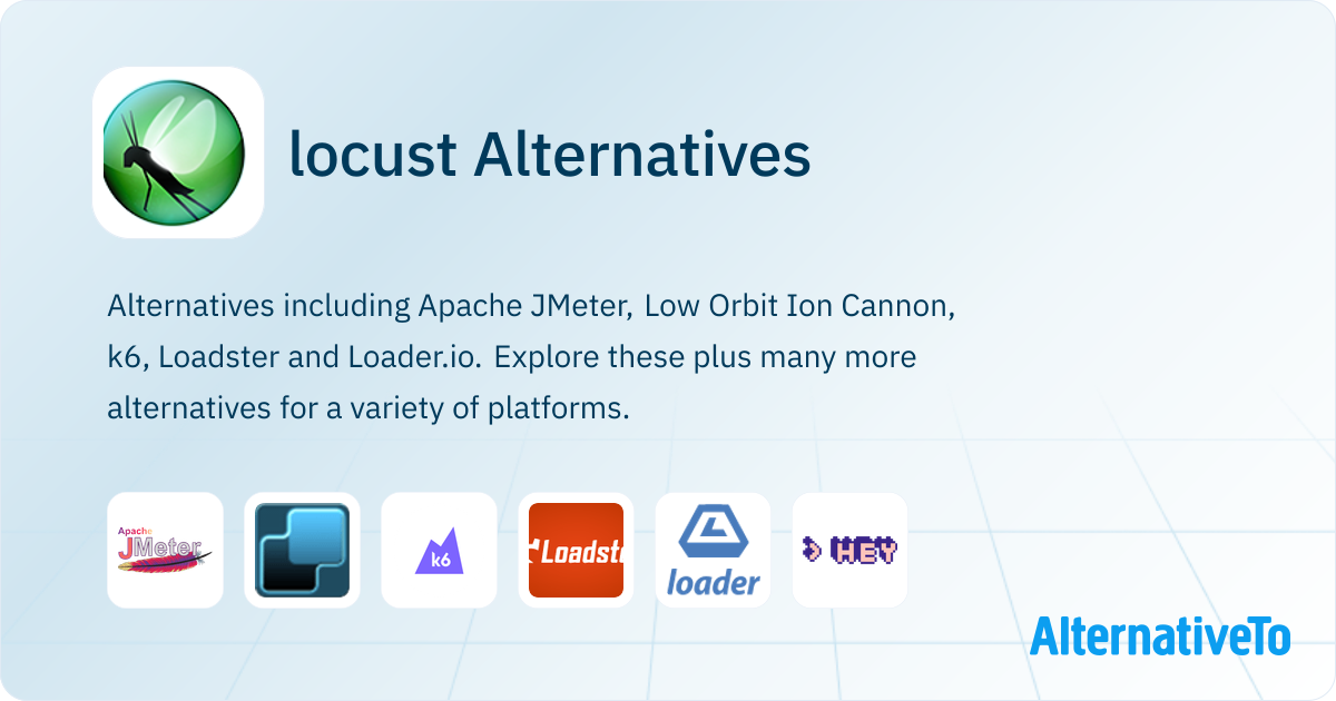 locust Alternatives - Explore Similar Apps & Services | AlternativeTo