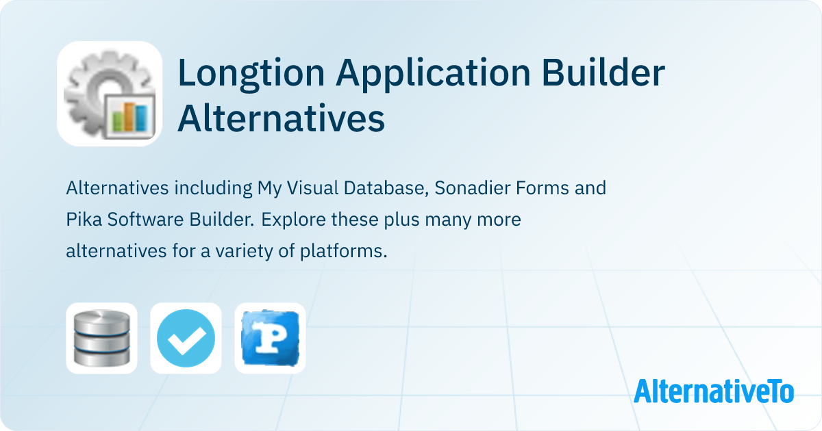 Longtion Application Builder Alternatives - Explore Similar Software ...