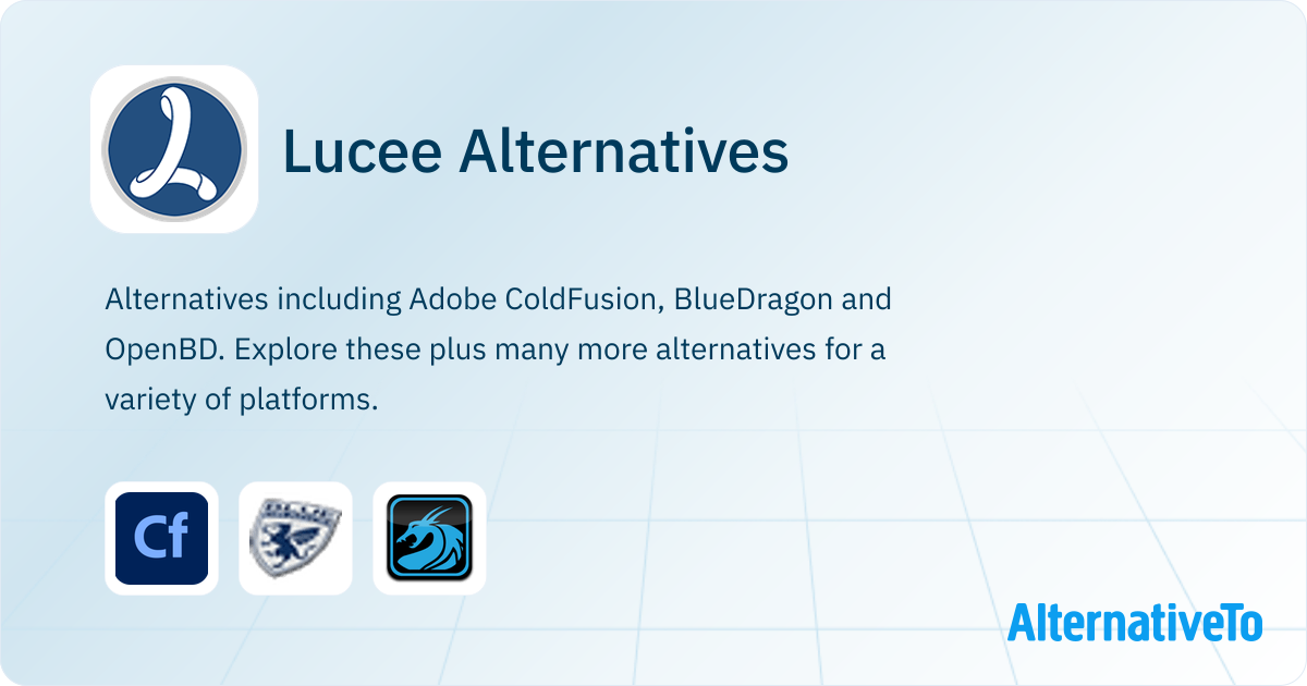 Lucee Font Lucee Alternatives - Explore Similar Software | AlternativeTo