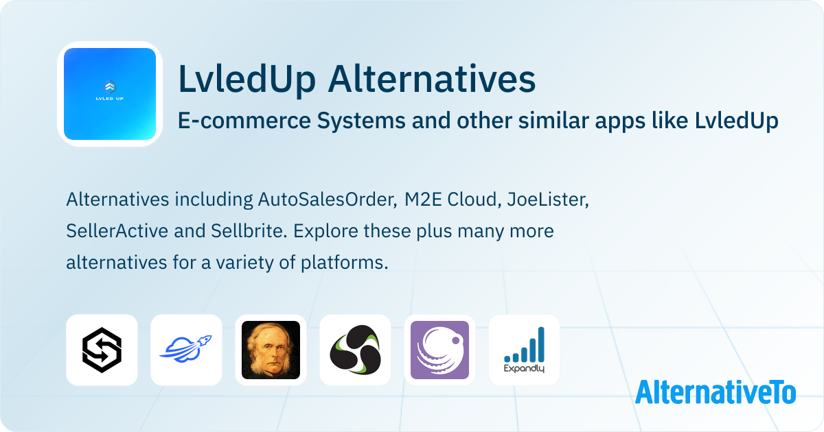LvledUp Alternatives: Top 12 E-commerce Systems & Similar Websites ...