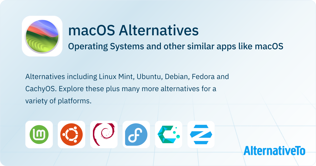 Best macOS Alternatives: Top Operating Systems in 2026 | AlternativeTo