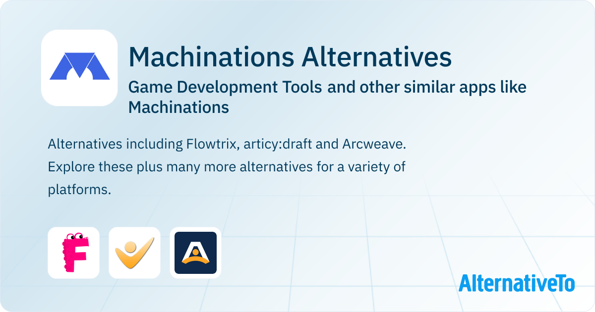Machinations Alternatives: Top 3 Game Development Tools & Similar ...