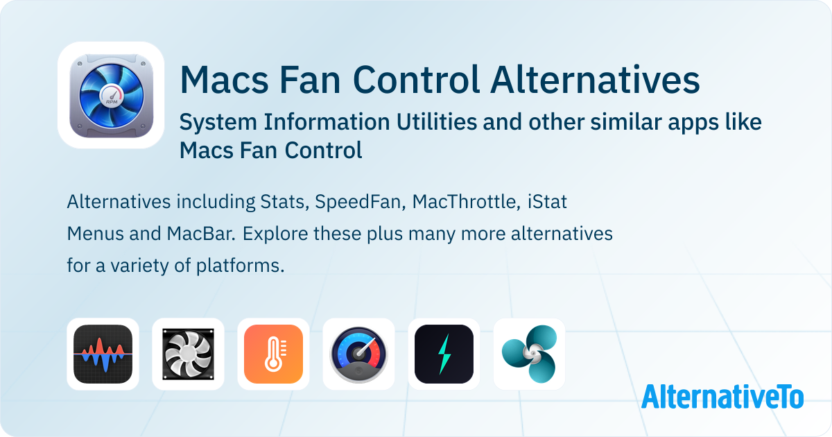 Macs Fan Control Alternatives: Top 23 System Information Utilities ...