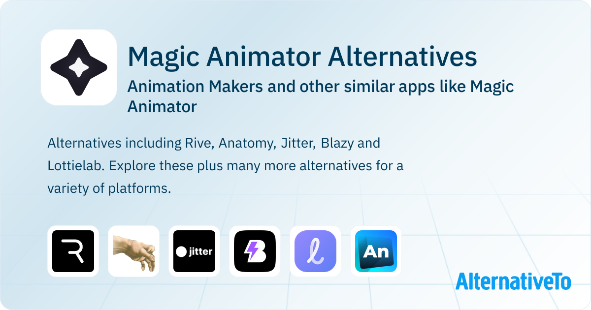 Magic Animator Alternatives: Top 22 Animation Makers & Similar Apps ...