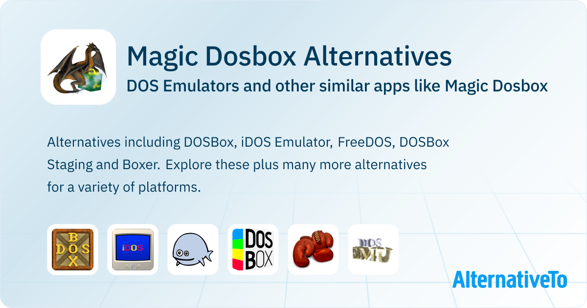 Magic Dosbox Alternatives: Top 10 DOS Emulators & Similar Apps ...