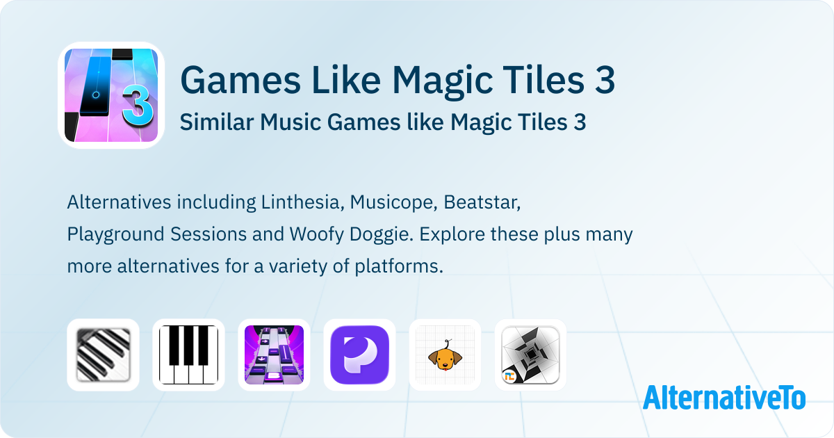 Games Like Magic Tiles 3: Similar Music Games 2025 | AlternativeTo