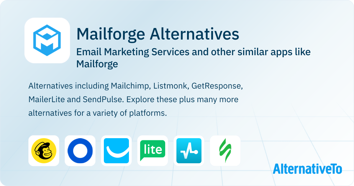 Mailforge Alternatives: Top 12 Email Marketing Services & Similar ...