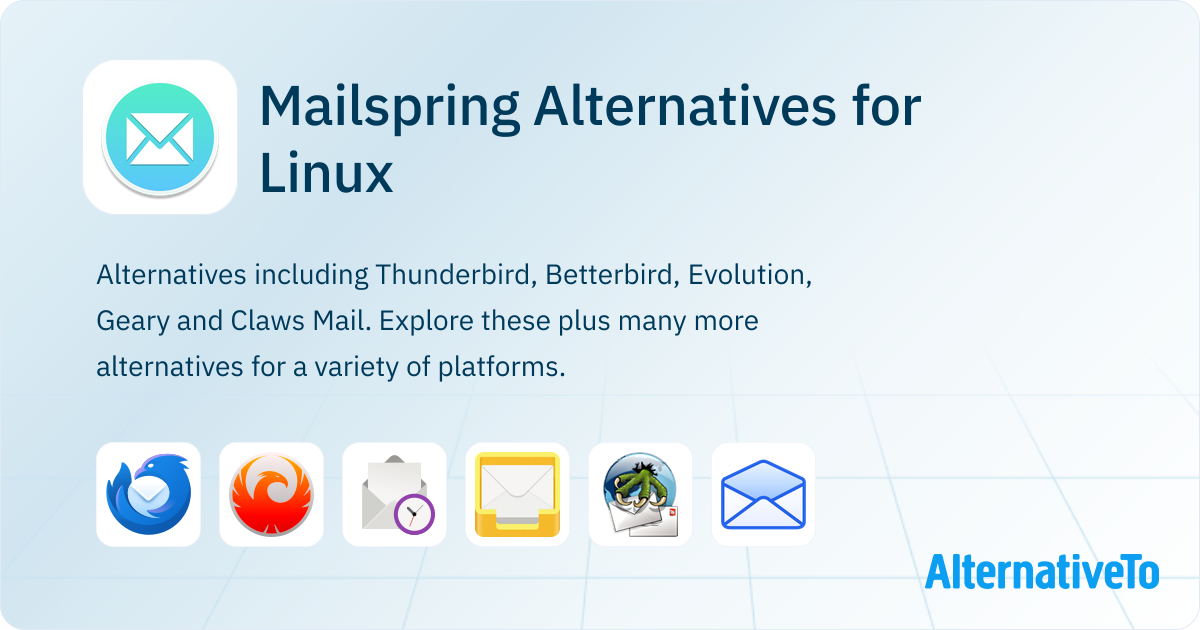 Mailspring Alternatives for Linux: Top 15 Email Clients | AlternativeTo