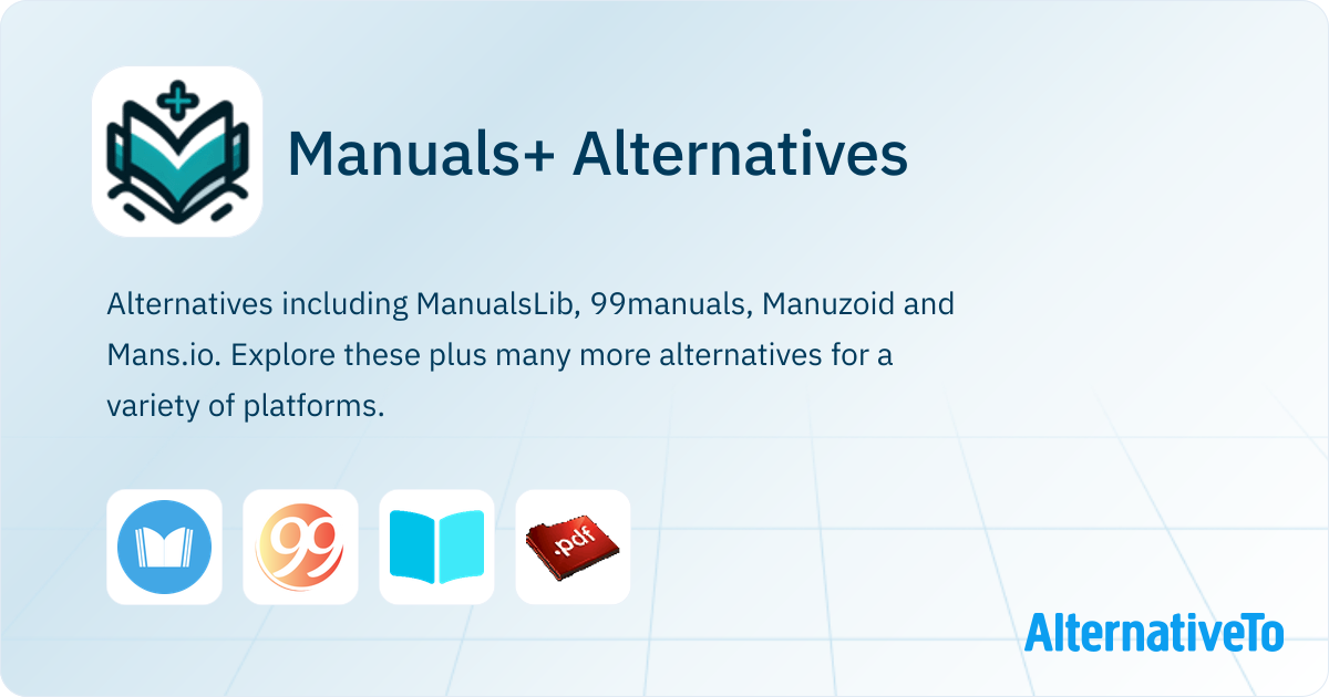 Manuals+ Alternatives - Explore Similar Sites & Apps | AlternativeTo