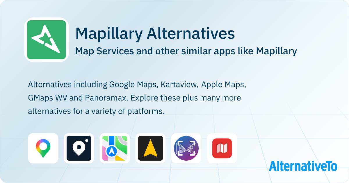 Mapillary Alternatives: Top 19 Map Services & Similar Apps | AlternativeTo