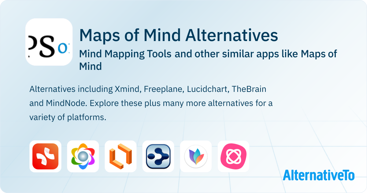 Maps of Mind Alternatives: Top 12 Mind Mapping Tools & Similar Websites ...