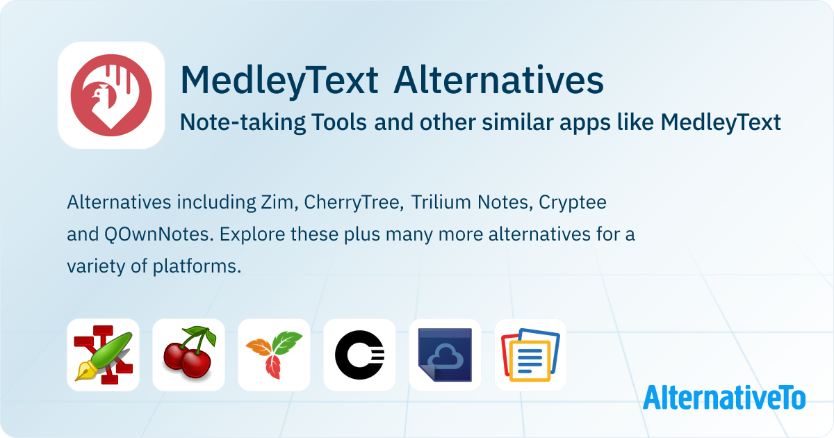 MedleyText Alternatives: Top 12 Note-taking Tools & Similar Apps ...