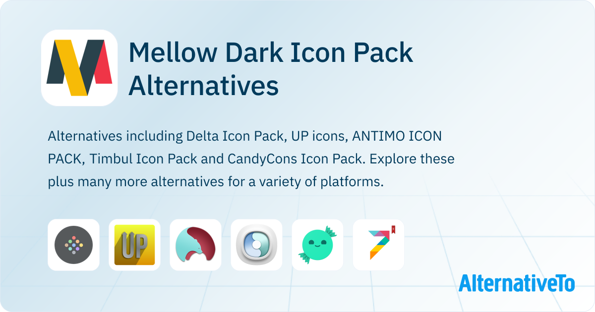 Mellow Dark Icon Pack Alternatives and Similar Apps | AlternativeTo