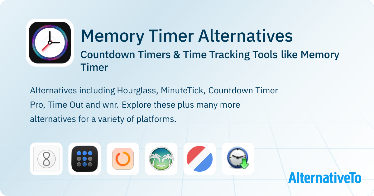 Memory Timer Alternatives: Top 12 Countdown Timers | AlternativeTo
